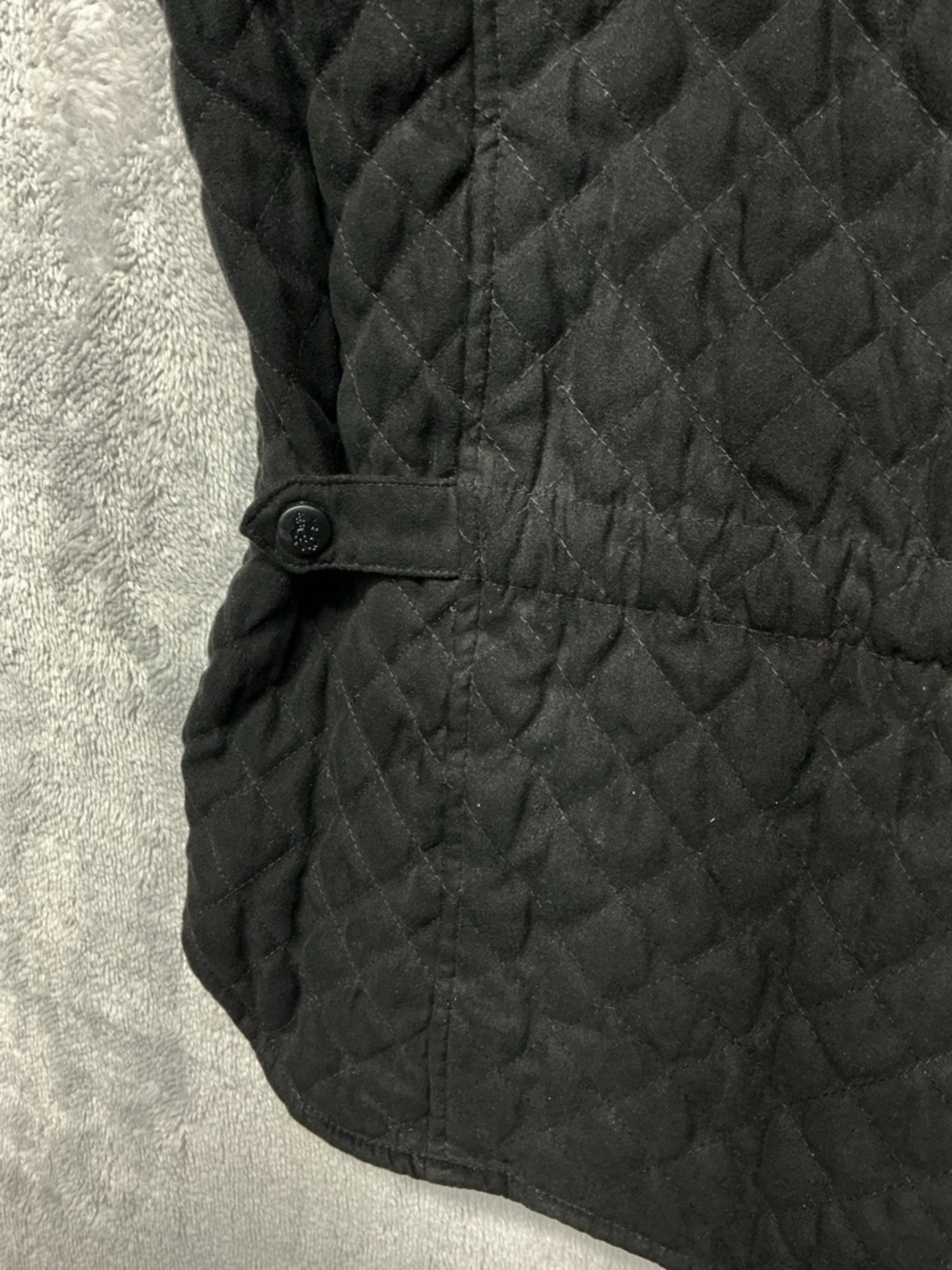 Outback Trading Co Quilted Black Vest Paisley Lined Full Zip Women’s M - Picture 10 of 13